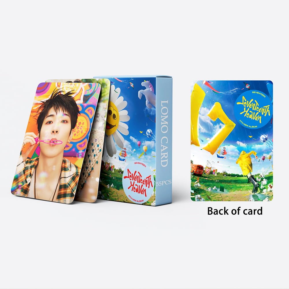 Amazon.com: Funwaretech Seventeen Seventeenth Heaven Photocards